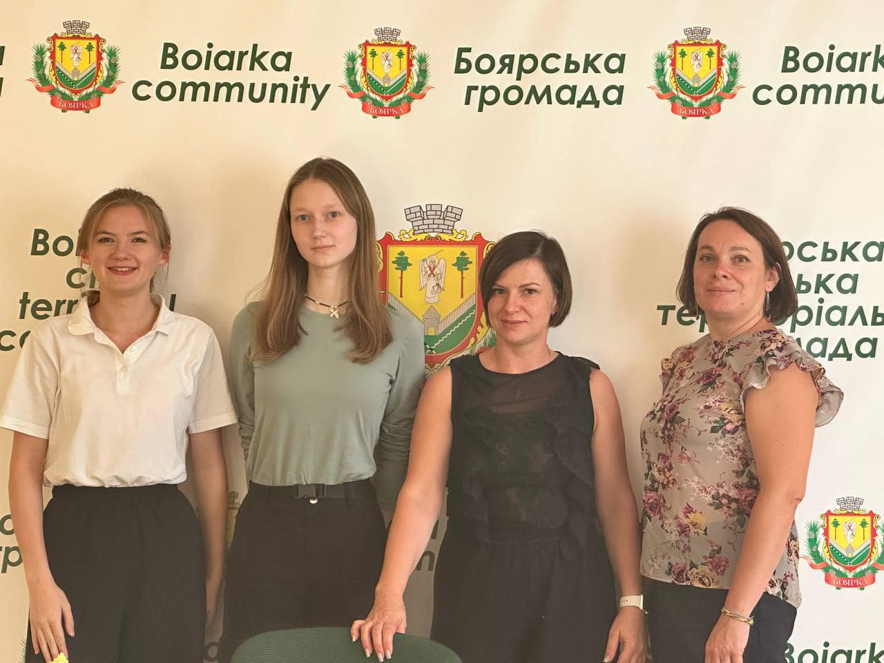 Meeting with the Boiarka community