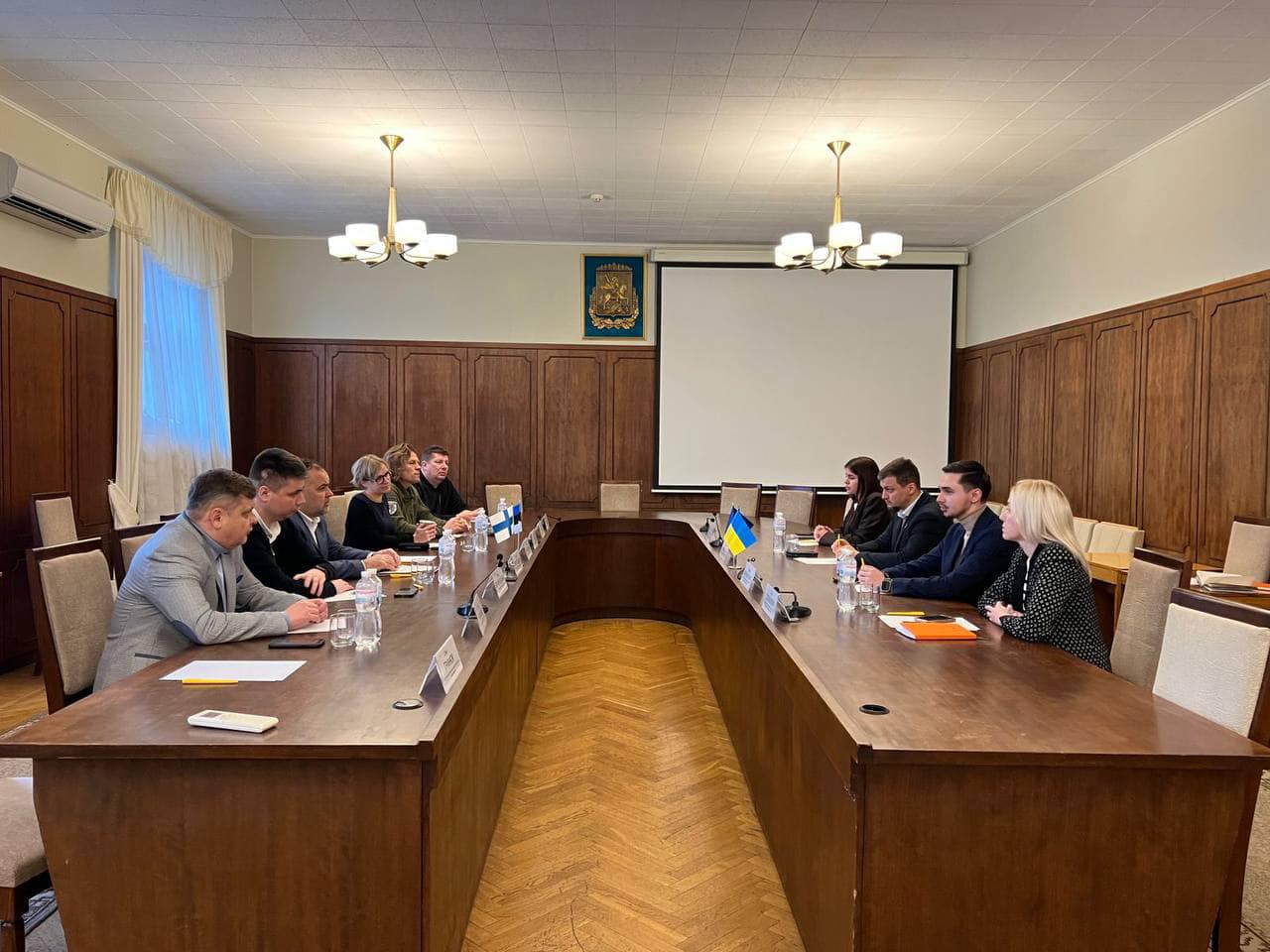 Зустріч із делегацією з Естонії: спільними зусиллями до розвитку Київщини