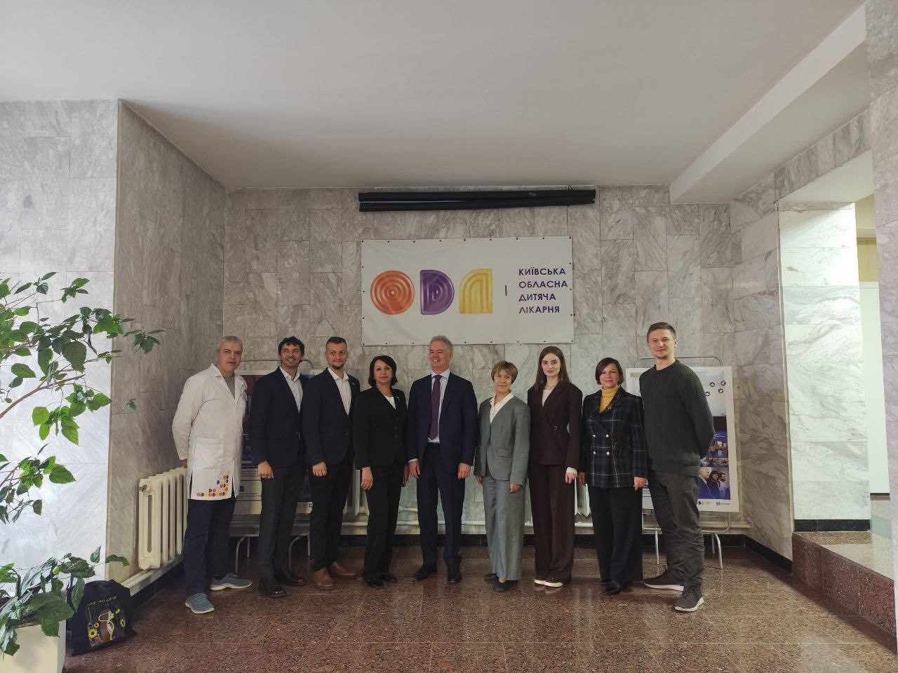 Міжнародна співпраця заради розвитку медицини Київщини