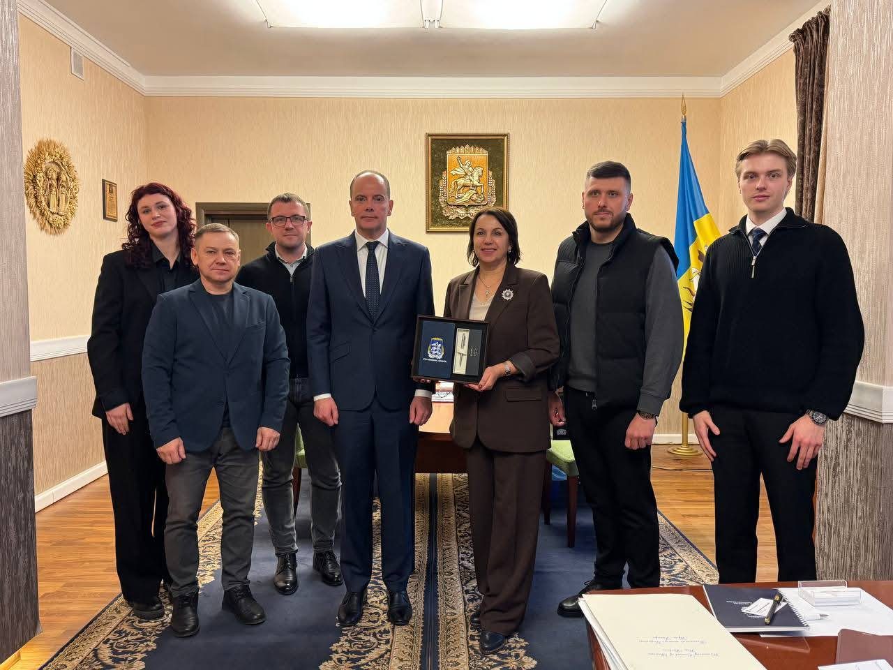 Зустріч з Почесним консулом України в Бельгії